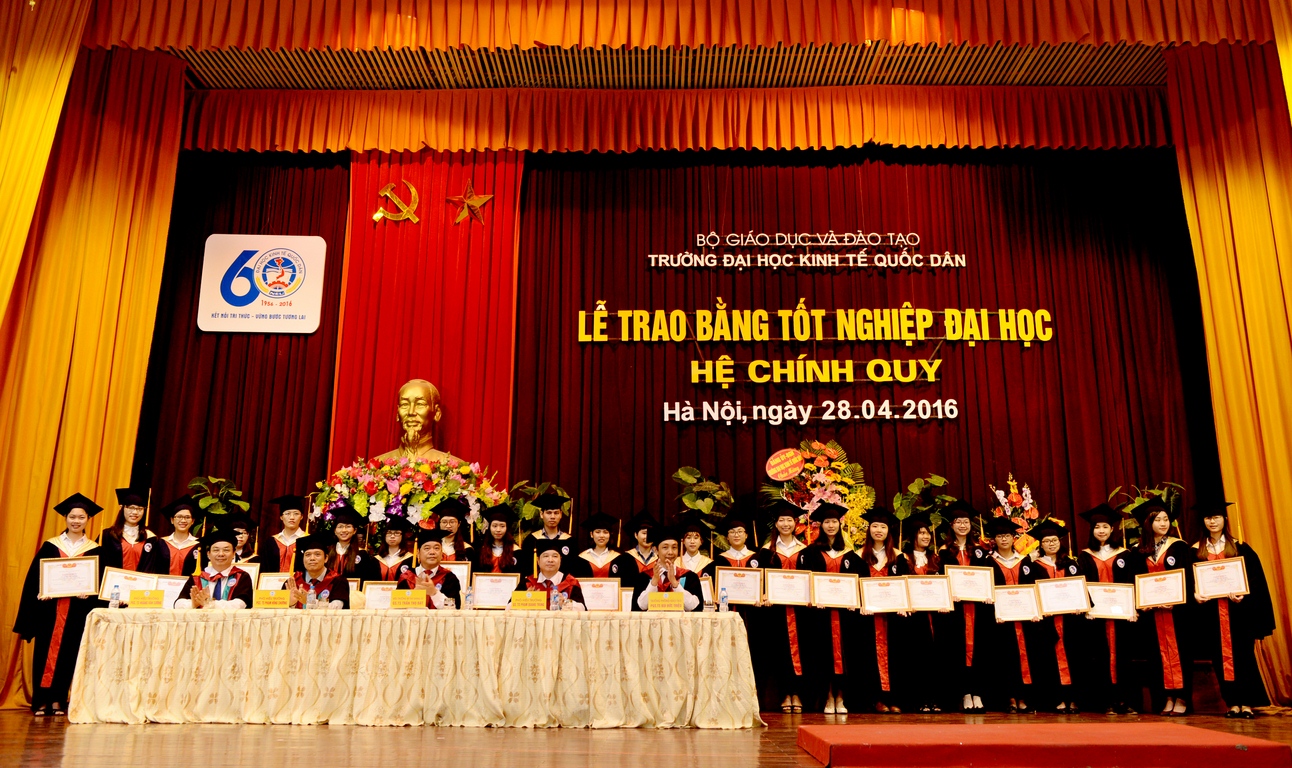Lễ trao bằng tốt nghiệp hệ đại học online